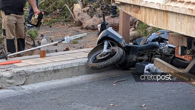 Ατύχημα δέντρο Κρήτη