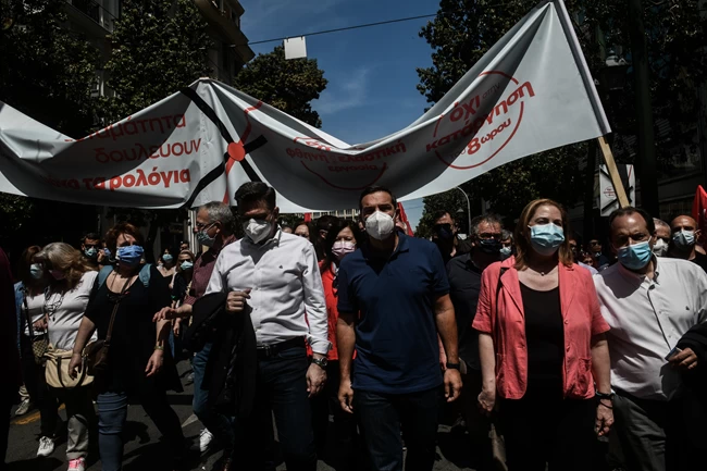 Αλέξης Τσίπρας στην πορεία για την Εργατική Πρωτομαγιά: "Η κατάργηση του... | Πολιτική Ειδήσεις