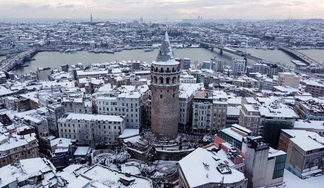 Κωνσταντινούπολη χιόνι
