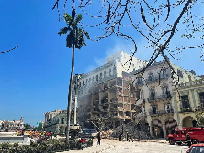 Πανικός στην Κούβα: Ισχυρή έκρηξη σε ξενοδοχείο της Αβάνας, τουλάχιστον 8 νεκροί - Οι πρώτες εικόνες
