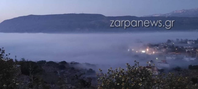 Χανιά ομίχλη
