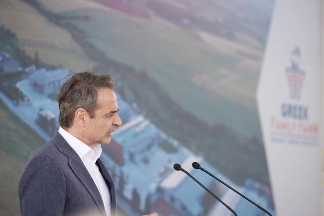 Ο Μητσοτάκης σε εγκαίνια τυροκομικής μονάδας στη Μαγνησία: Πρόσθετοι πόροι 171 εκατ. ευρώ για τη βιολογική κτηνοτροφία
