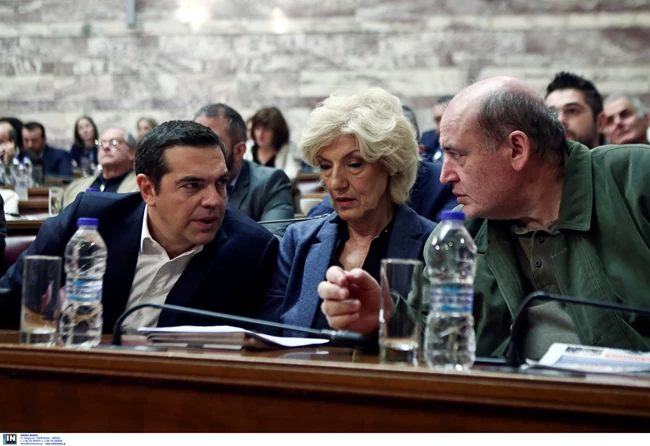 Αλέξης Τσίπρας με Νίκο Φίλη