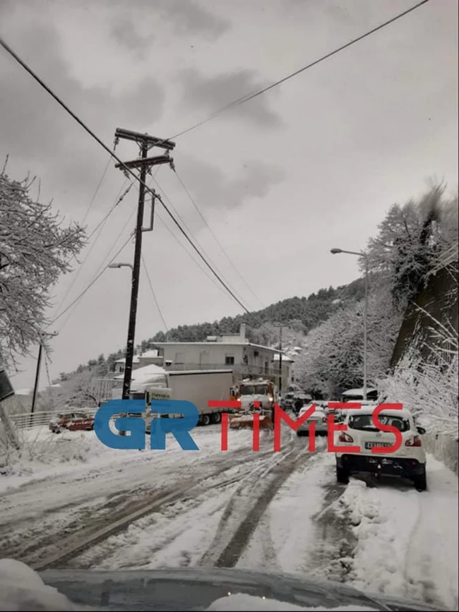 Θάσος Χιόνια