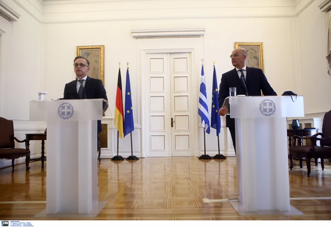 Συνάντηση Δένδια Μάας