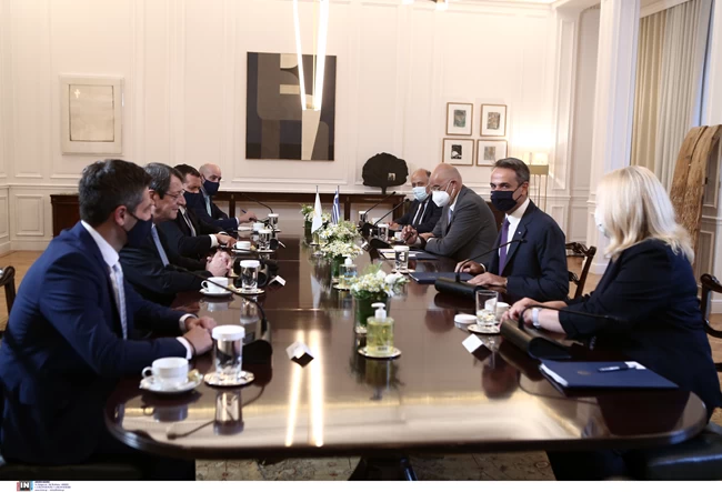Σαφές μήνυμα Μητσοτάκη στην Τουρκία: "Η Ελλάδα ουδέποτε θα παραιτηθεί από το υπέρτατο δικαίωμα της άμυνας"