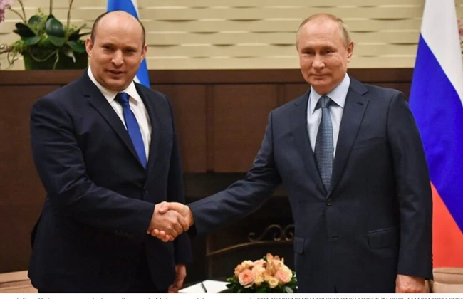 Πούτιν: "Δεν θα σκοτώσω τον Ζελένσκι" - Αποκαλύψεις του πρώην πρωθυπουργού του Ισραήλ