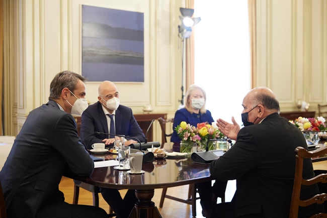 Μητσοτάκης Φουάντ Χουσδείν Δένδιας