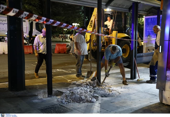 Μεγάλος Περίπατος έργα Σύνταγμα