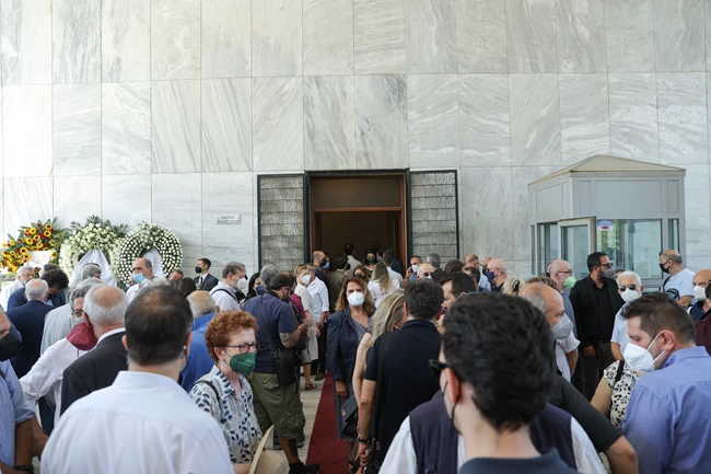 Κηδεία Ηλία Νικολακόπουλου