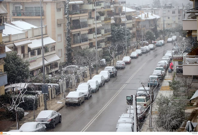 Θεσσαλονίκη χιόνια
