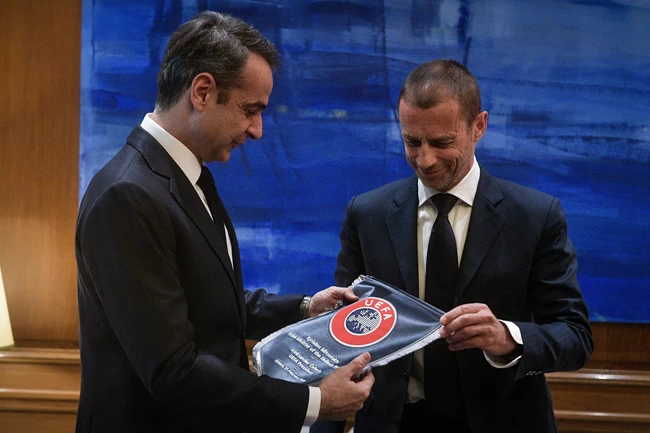 Μητσοτακης UEFA