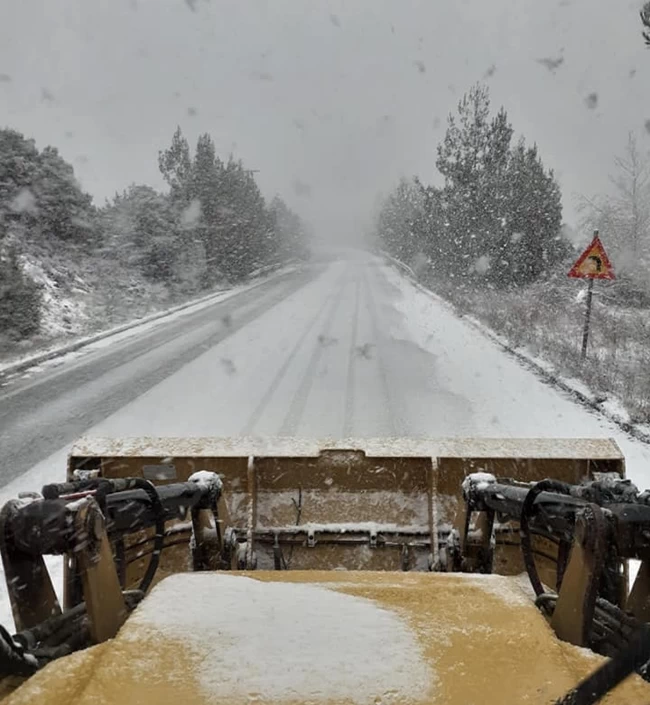 Χαλκιδική χιόνια