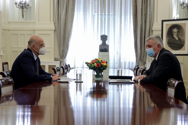 Δένδιας: Η Ελλάδα δεν εκφοβίζεται, είναι έτοιμη και ικανή να αντιμετωπίσει οποιαδήποτε πρόκληση
