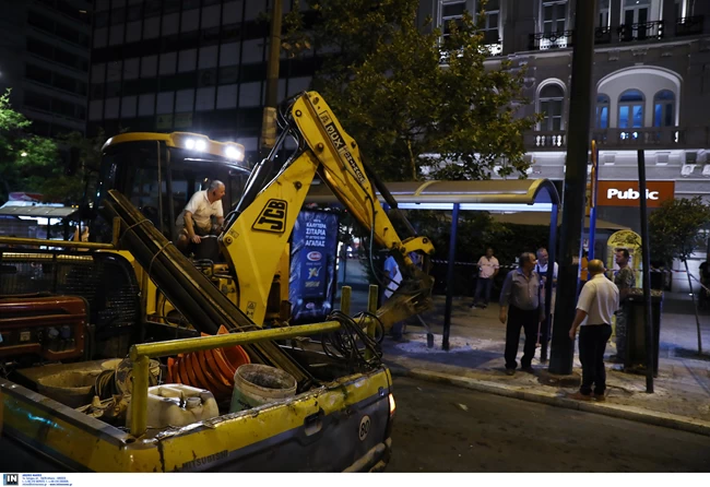 Μεγάλος Περίπατος έργα Σύνταγμα