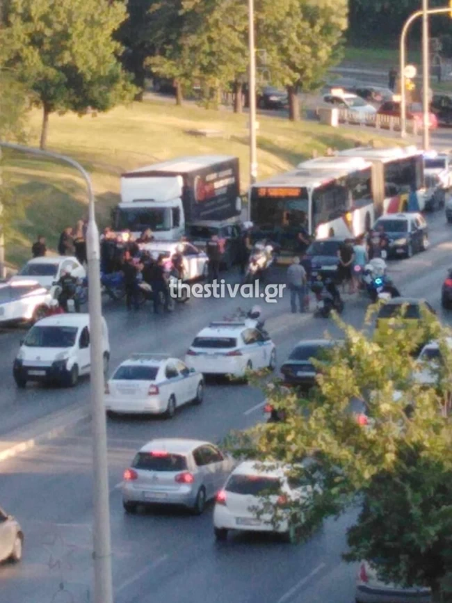 καταδίωξη Θεσσαλονίκη