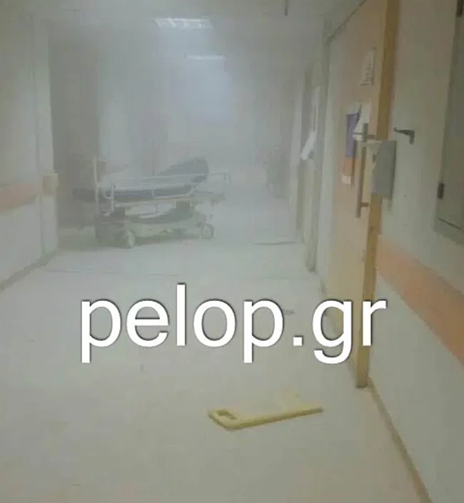 Πανικός στο νοσοκομείο της Πάτρας: Μαινόμενος ασθενής κυνηγούσε τους γιατρούς με μαχαίρι και πυροσβεστήρα [εικόνες]