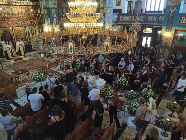 Μαρίτα Αγγελοπούλου κηδεία