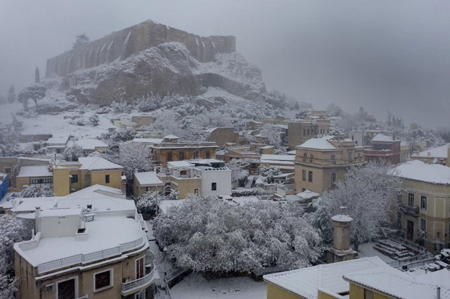 Χιόνια Αθήνα