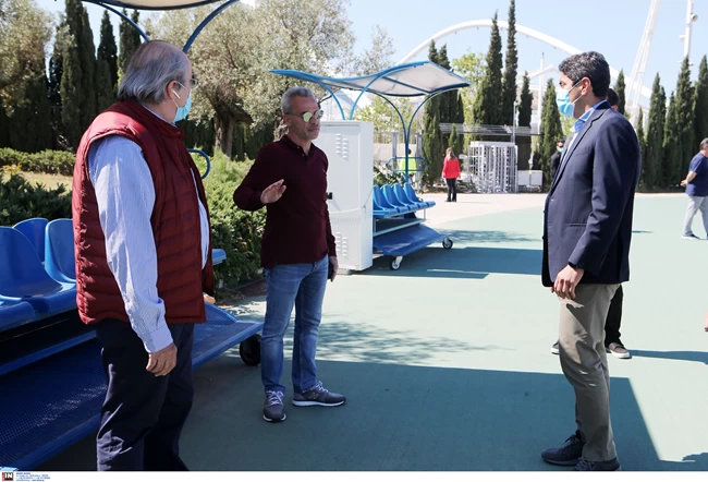 Αυγενάκης: Αυτοψία στο ΟΑΚΑ, συνάντηση με Τεντόγλου και Παπαχρήστου
