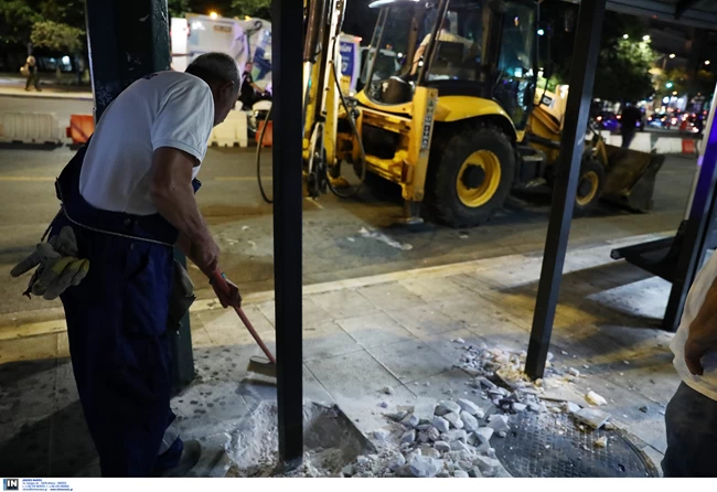 Μεγάλος Περίπατος έργα Σύνταγμα