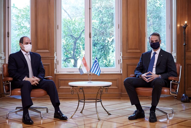 Μητσοτάκης - αλ Σίσι
