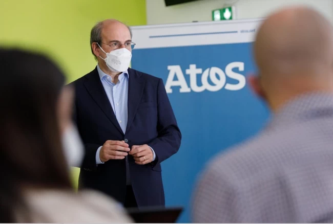 Tη βραβευμένη εταιρεία τεχνολογίας Atos Greece επισκέφθηκε ο Κωστής Χατζηδάκης