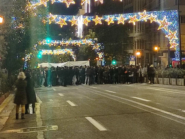 πορεία Αθήνα 16χρονος