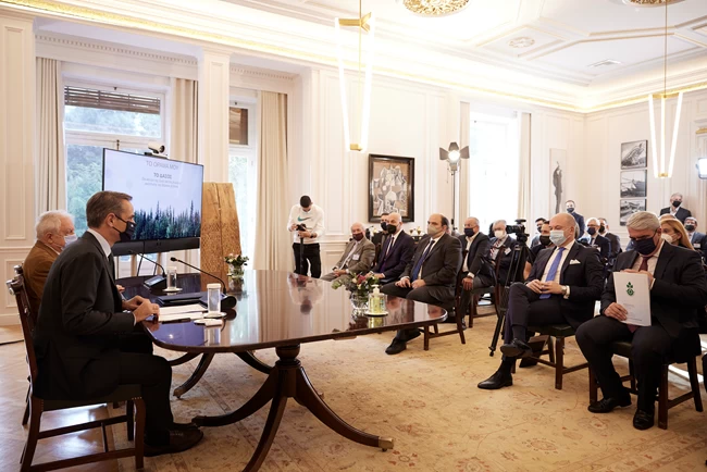 Μητσοτάκης: Αυτές είναι 14 μελέτες για την ανασυγκρότηση και την αναγέννηση της βόρειας Εύβοιας