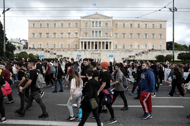 Νέος νόμος για διαδηλώσεις: Για θερμό φθινόπωρο προετοιμάζεται η ΕΛΑΣ Διαδήλωση Αθήνα Μαθητές