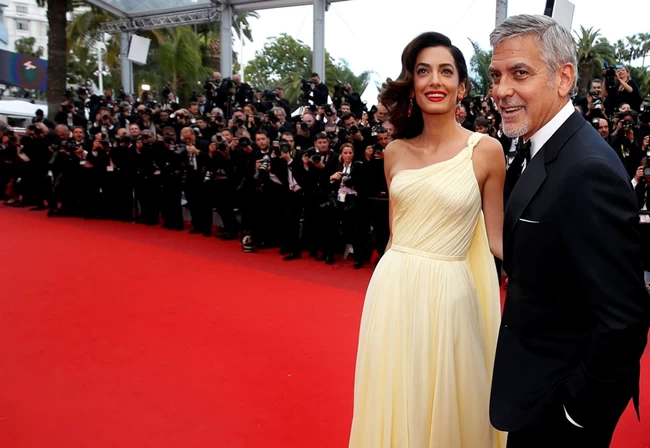 GEORGE CLOONEY AMAL CLOONEY