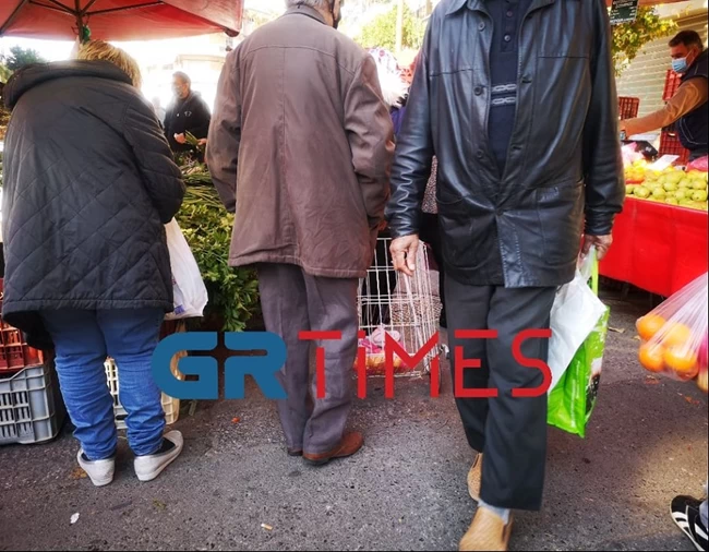 Θεσσαλονίκη κορονοϊός λαϊκή