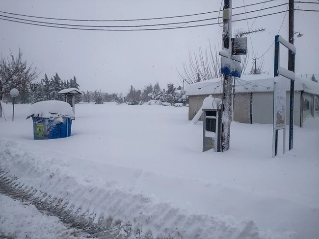 Φθιώτιδα Χιόνια
