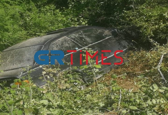 Χαλκιδική χαράδρα αμάξι