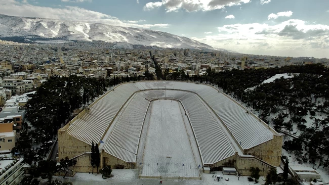 Αθήνα Χιόνια