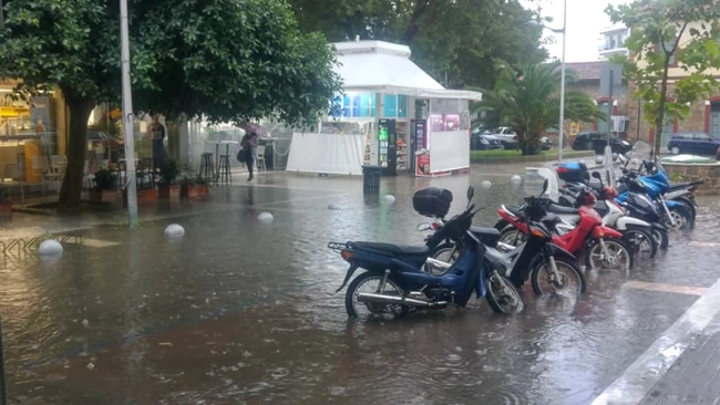 Καλαμάτα βροχή
