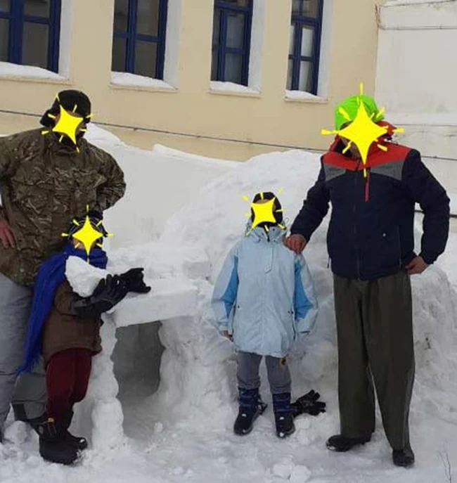 χιόνι άνδρος