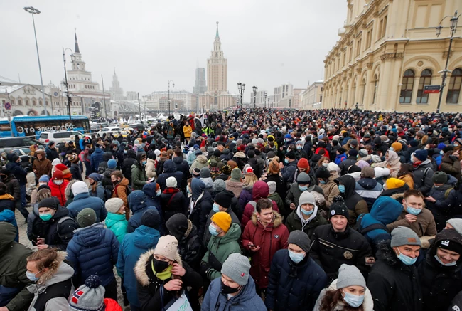 Ρωσία Ναβάλνι διαδηλώσεις
