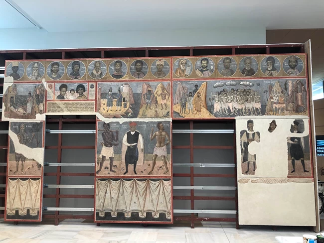 Ο Φώτης Κόντογλου στην Εθνική Πινακοθήκη - Οι εντυπωσιακές τοιχογραφίες από μορφές Αγίων και Μαρτύρων