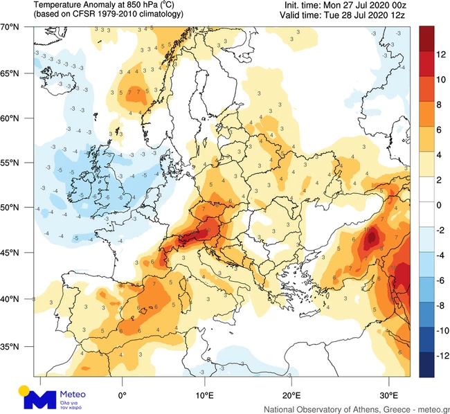 χάρτης meteo
