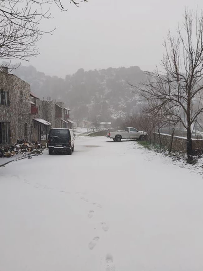 Κρήτη χιόνια