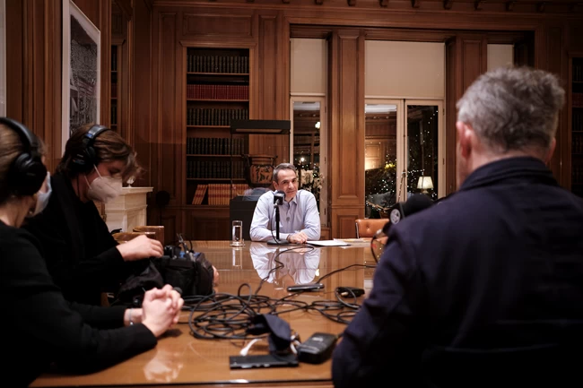 Μητσοτάκης σε Monocle: Με τον Ερντογάν θα συζητήσουμε- Αν δεν τα βρούμε, θα πάμε στο Δικαστήριο της Χάγης