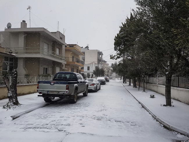 Κομοτηνή Χιόνια