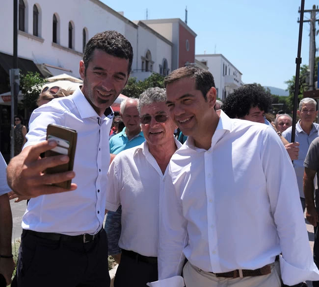 Ο Αλέξης Τσίπρας στην Κω