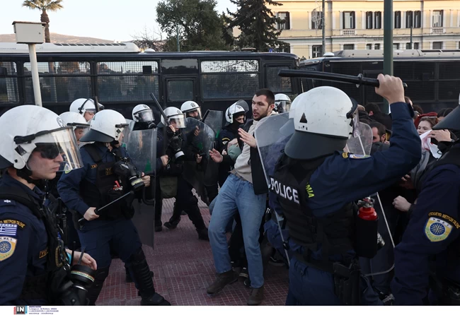 επεισόδια Μέγαρο Μουσικής