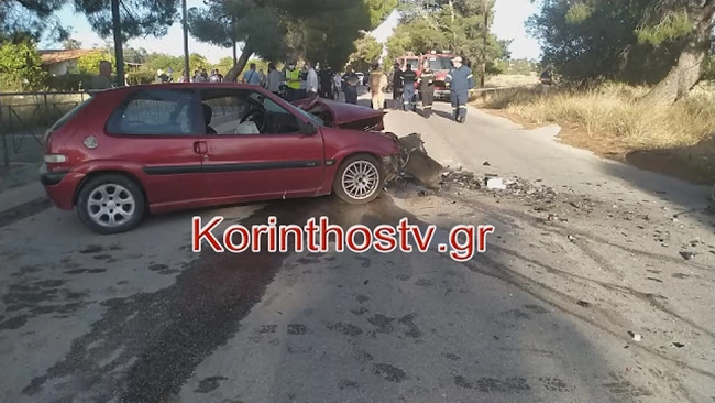 Τροχαίο στο Λουτράκι