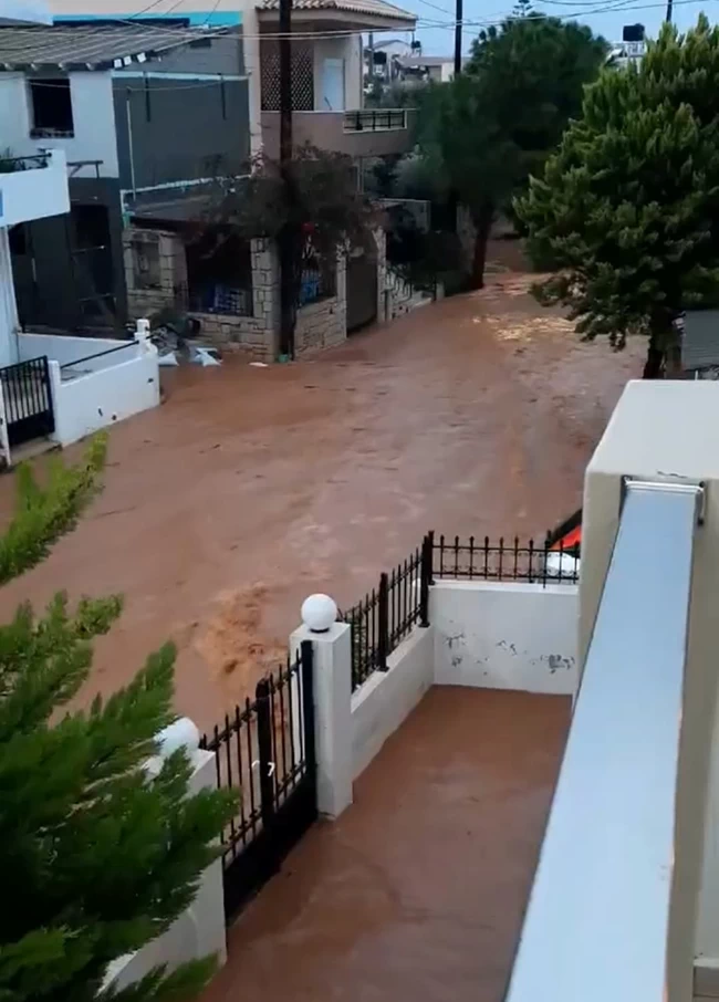 πλημμύρες Κρήτη