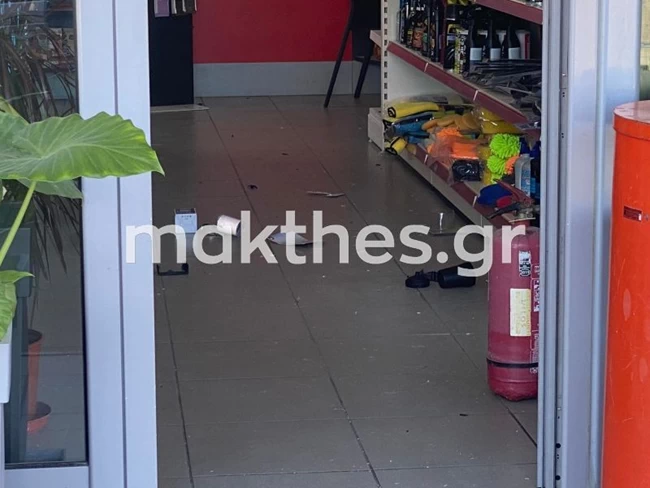 Γάζωσαν με σφαίρες το βενζινάδικο του προέδρου των βενζινοπωλών στη Θεσσαλονίκη
