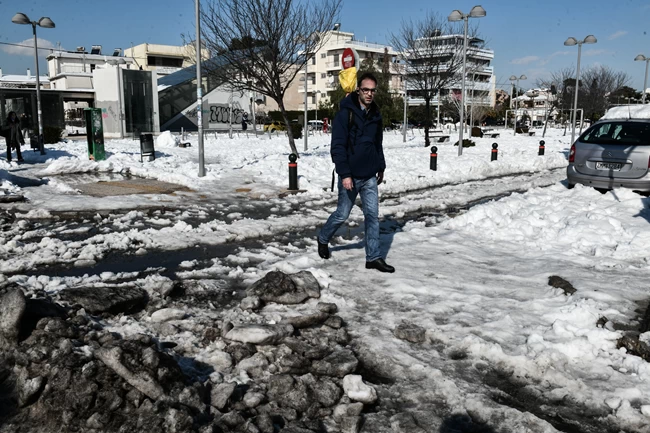 χαλάνδρι χιόνια