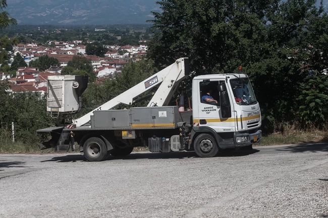 Καλαθοφόρο Όχημα Τρίκαλα